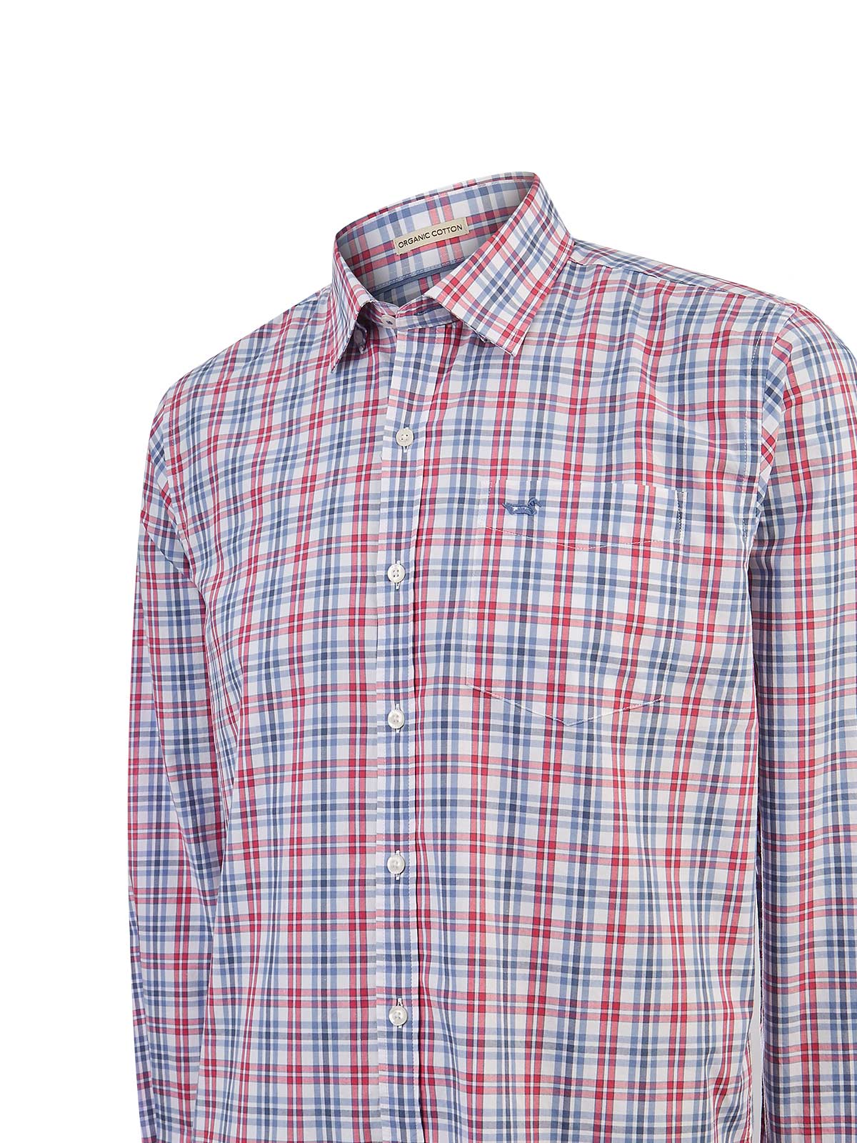 Camisa Algodón Orgánico Hombre Lighter Rojo Rockford