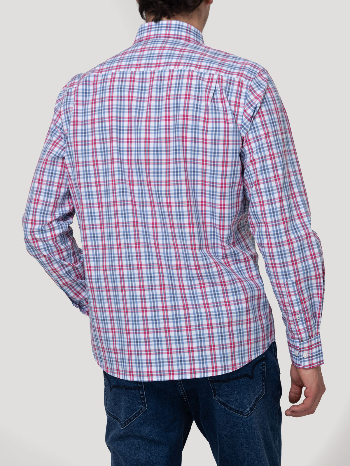 Camisa Algodón Orgánico Hombre Lighter Rojo Rockford