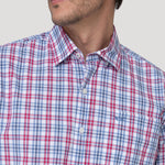 Camisa Algodón Orgánico Hombre Lighter Rojo Rockford