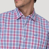 Camisa Algodón Orgánico Hombre Lighter Rojo Rockford
