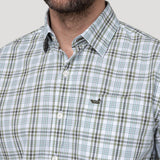 Camisa Algodón Orgánico Hombre Lighter Verde Rockford