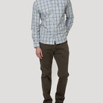 Camisa Algodón Orgánico Hombre Lighter Verde Rockford