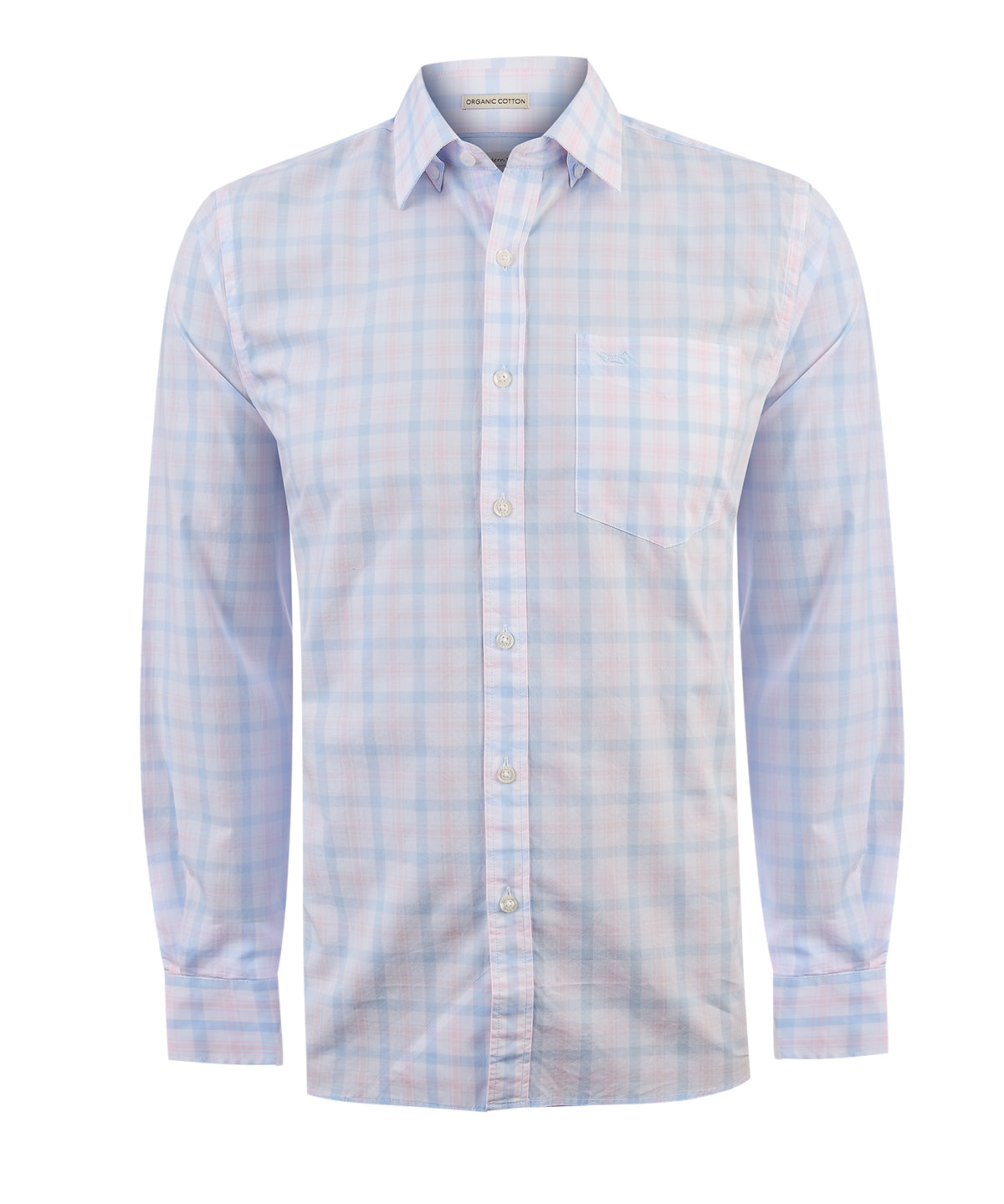 Camisa Algodón Orgánico Hombre Lighter Rosado Rockford