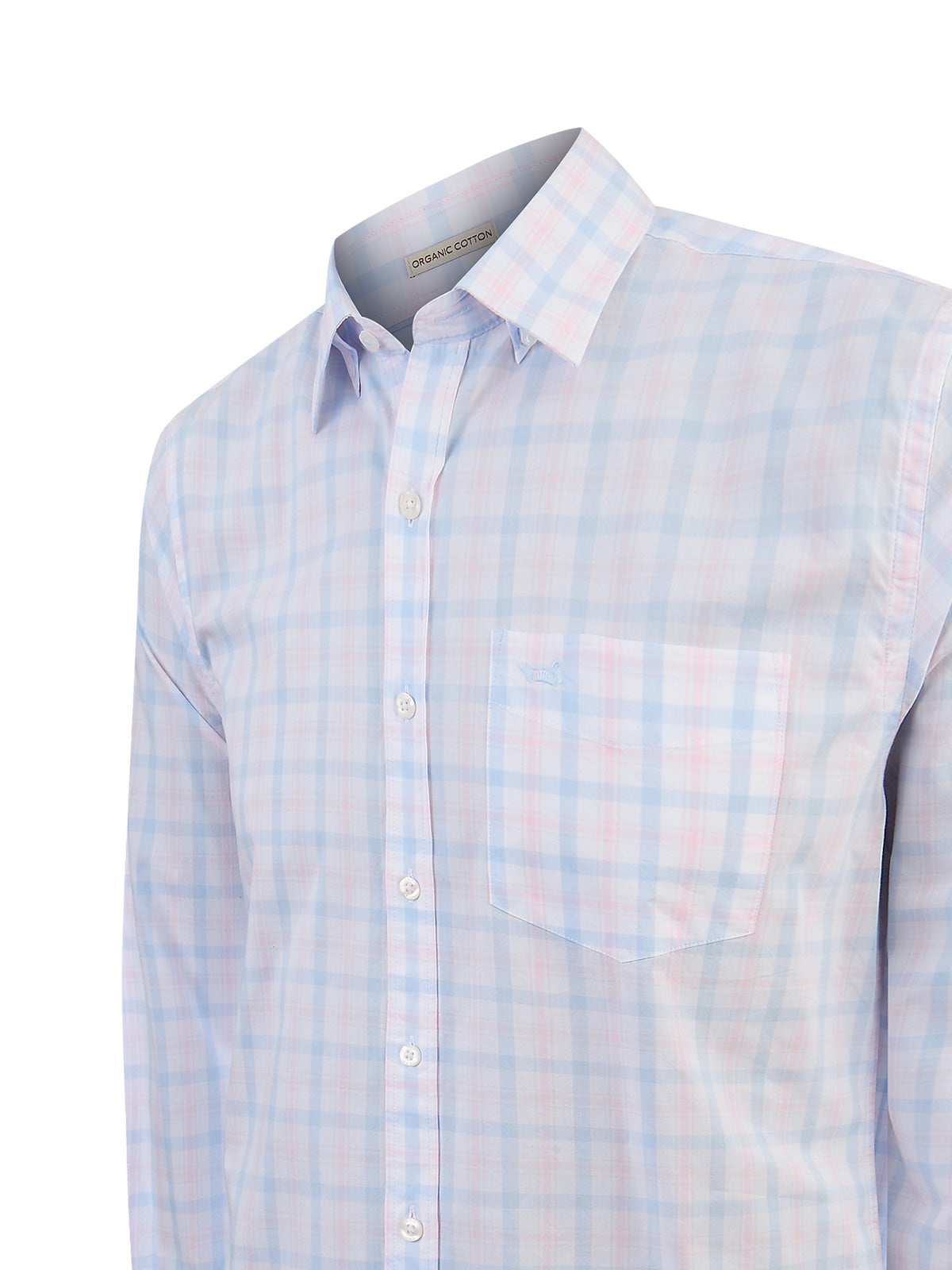 Camisa Algodón Orgánico Hombre Lighter Rosado Rockford