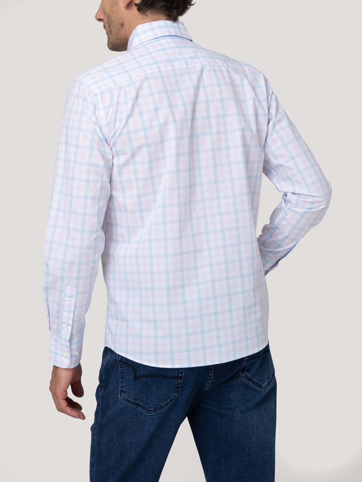 Camisa Algodón Orgánico Hombre Lighter Rosado Rockford