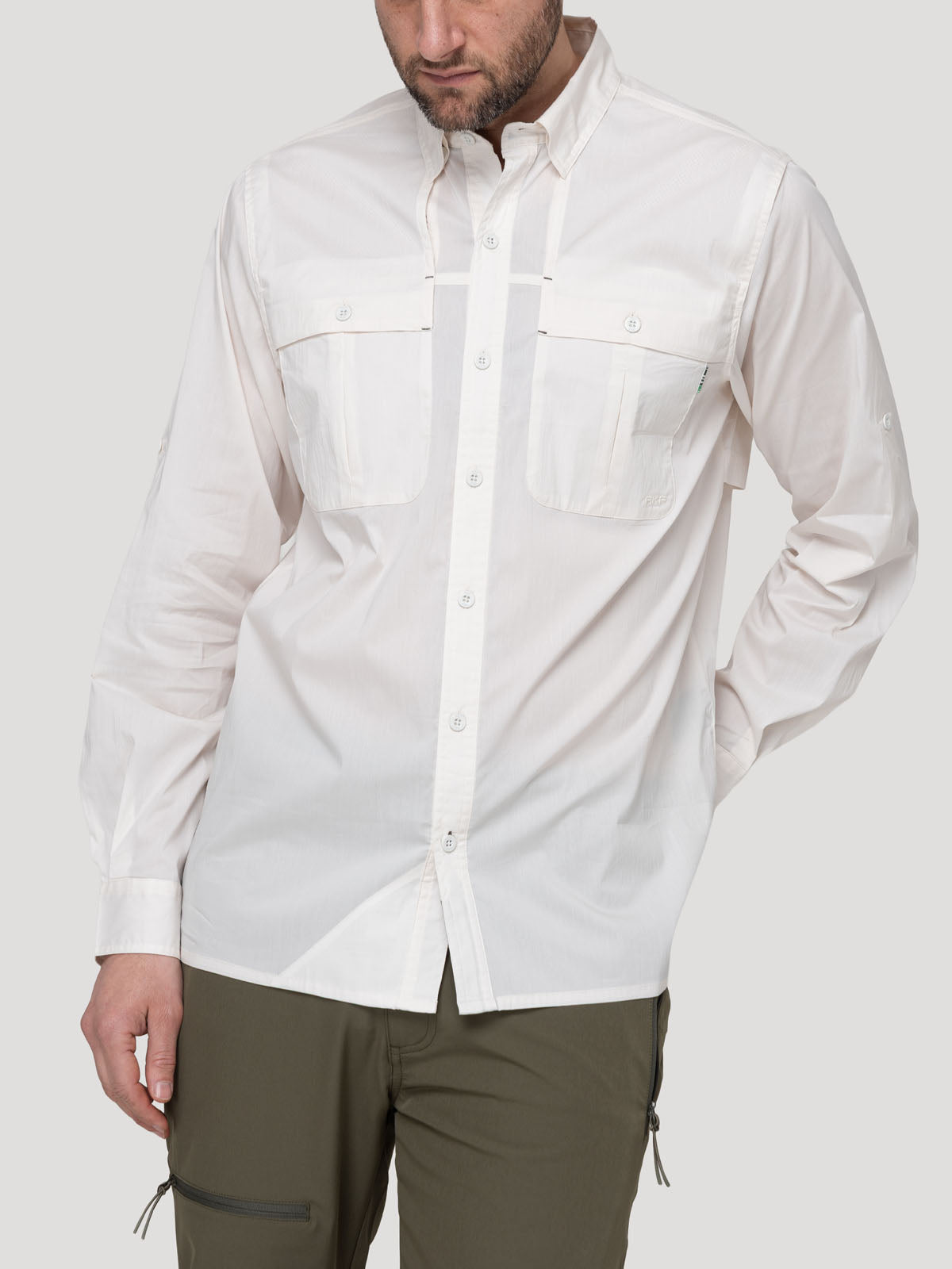 Camisa Upf Hombre Chungara Beige Rockford