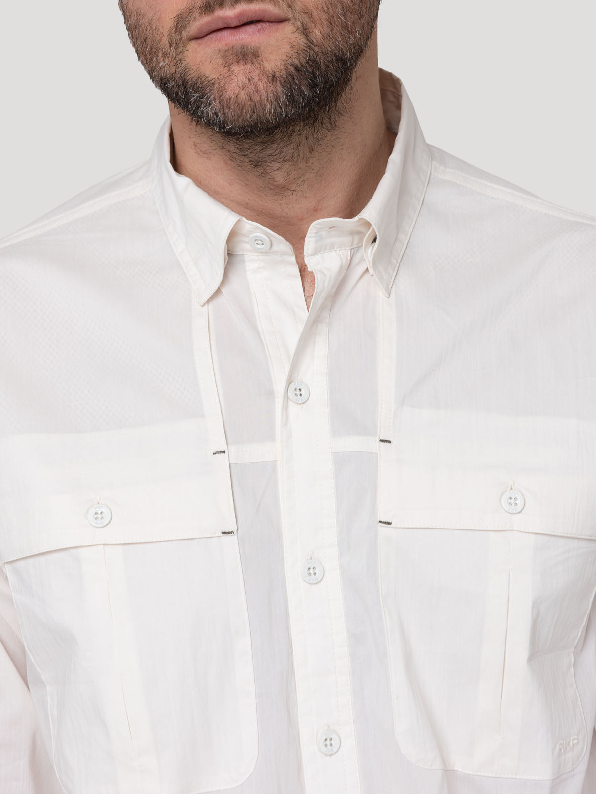 Camisa Upf Hombre Chungara Beige Rockford