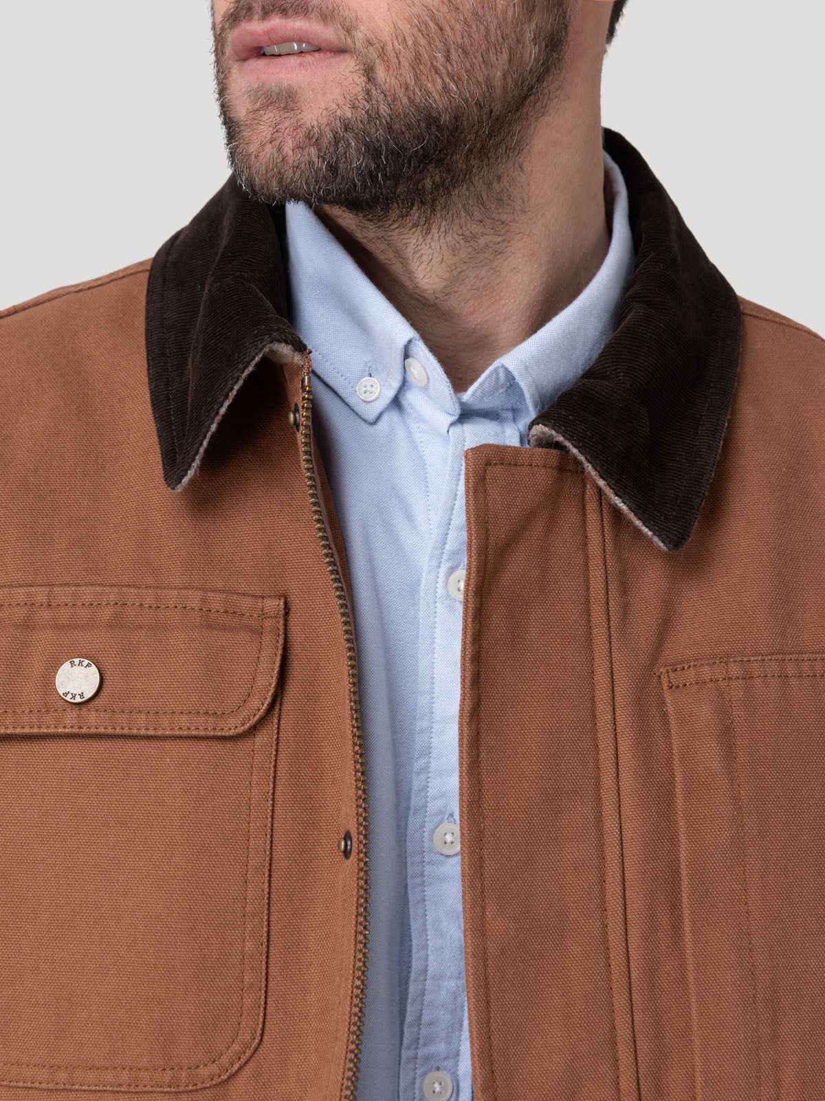Chaqueta Thermore Hombre Tundra Café Rockford