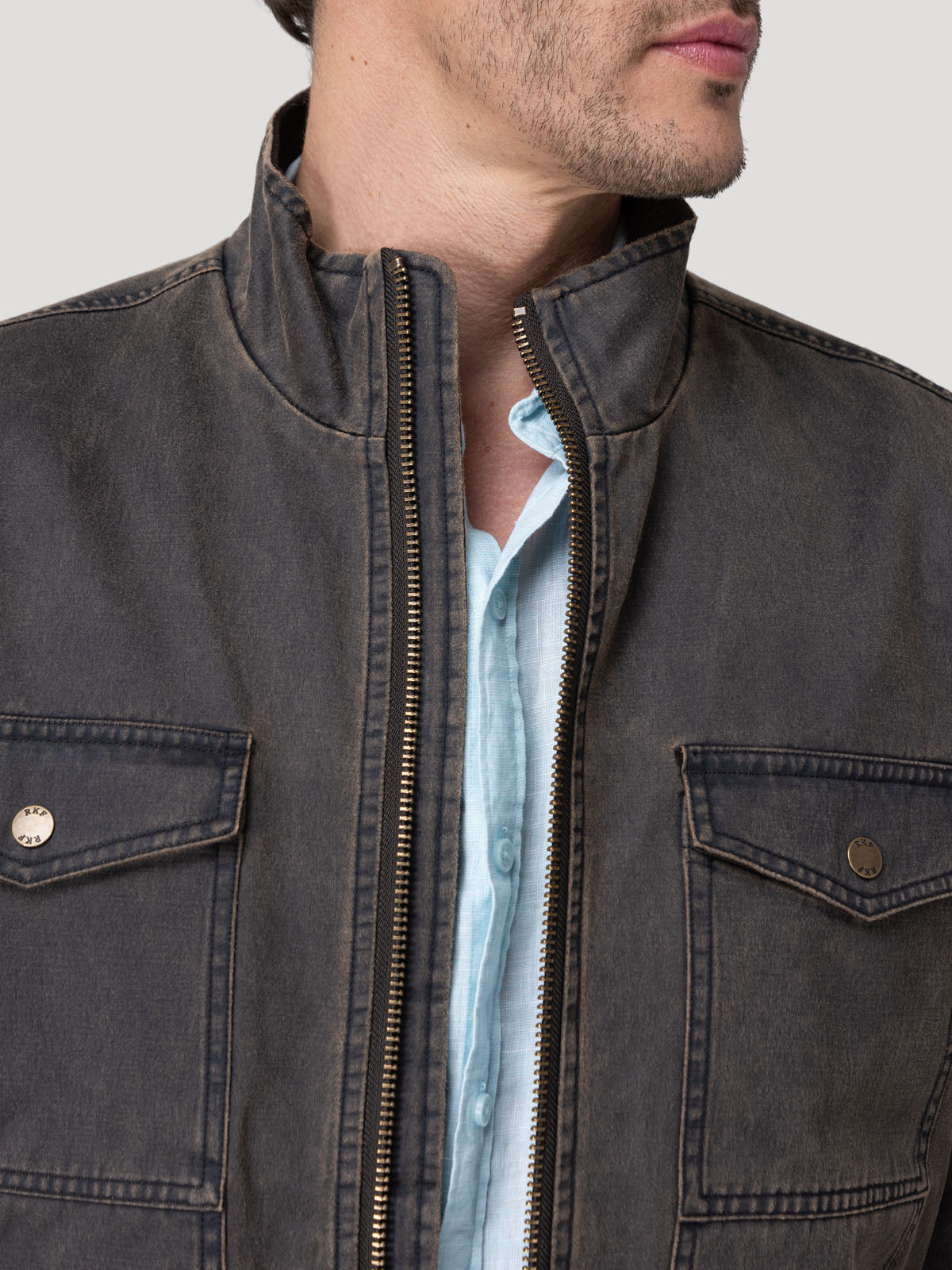 Chaqueta Thermore Hombre Torino Café Rockford