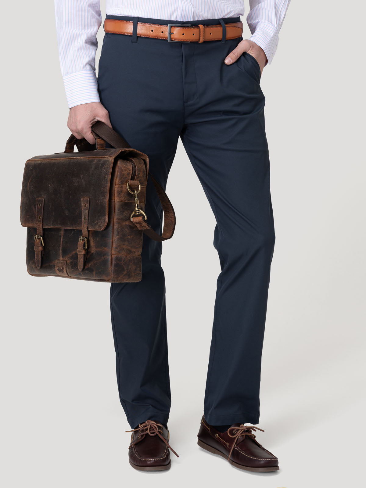 Pantalón Fibras Recicladas Hombre Travel Azul Rockford