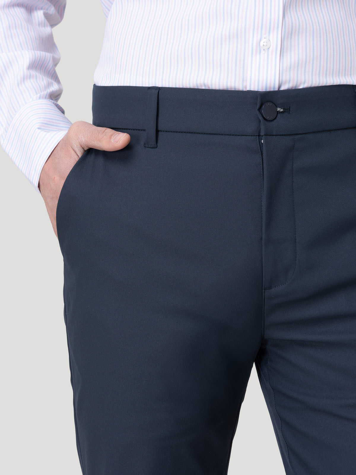 Pantalón Fibras Recicladas Hombre Travel Azul Rockford