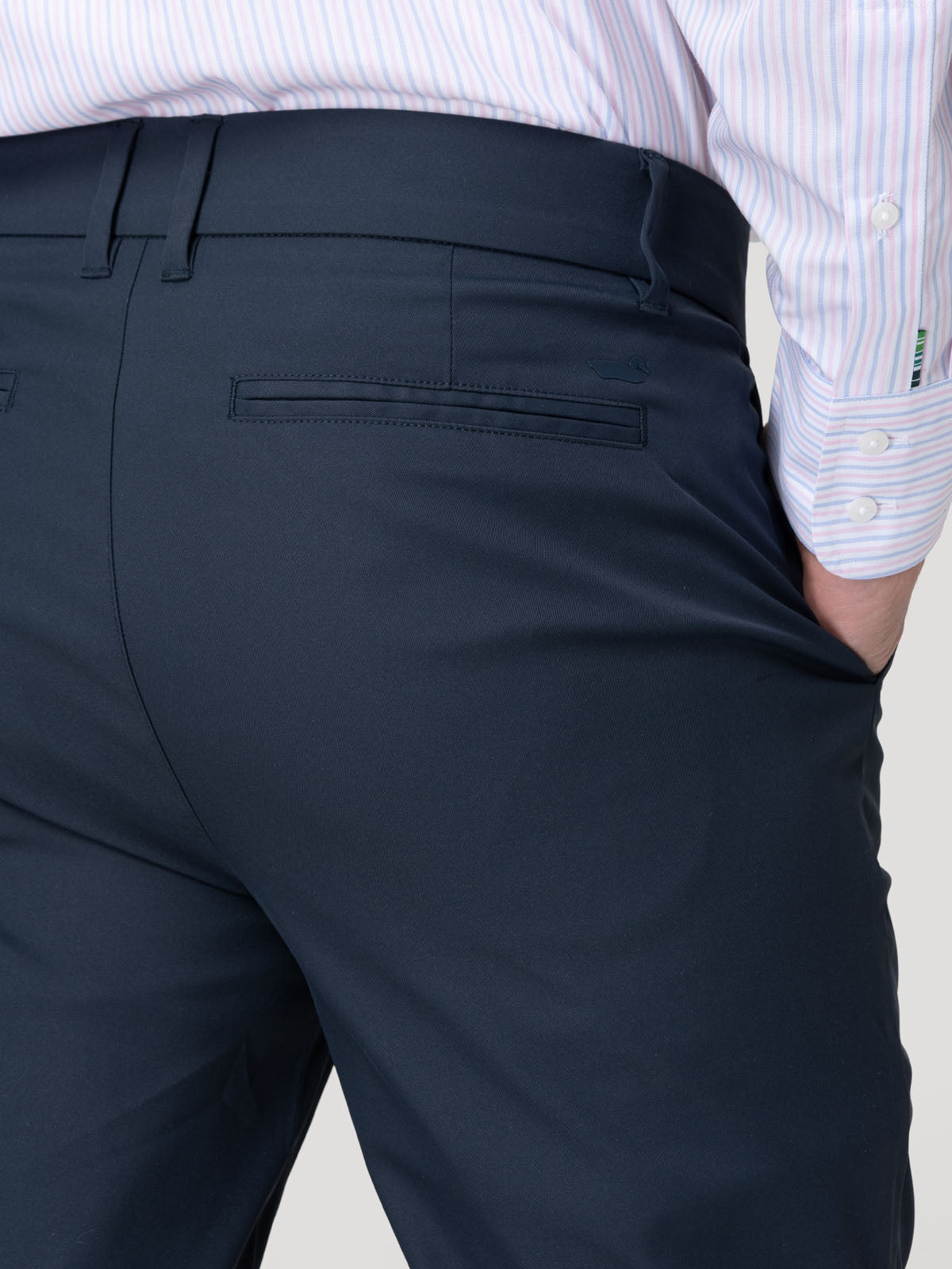 Pantalón Fibras Recicladas Hombre Travel Azul Rockford