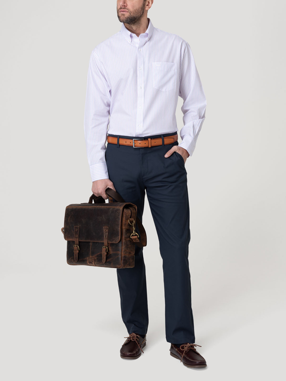 Pantalón Fibras Recicladas Hombre Travel Azul Rockford