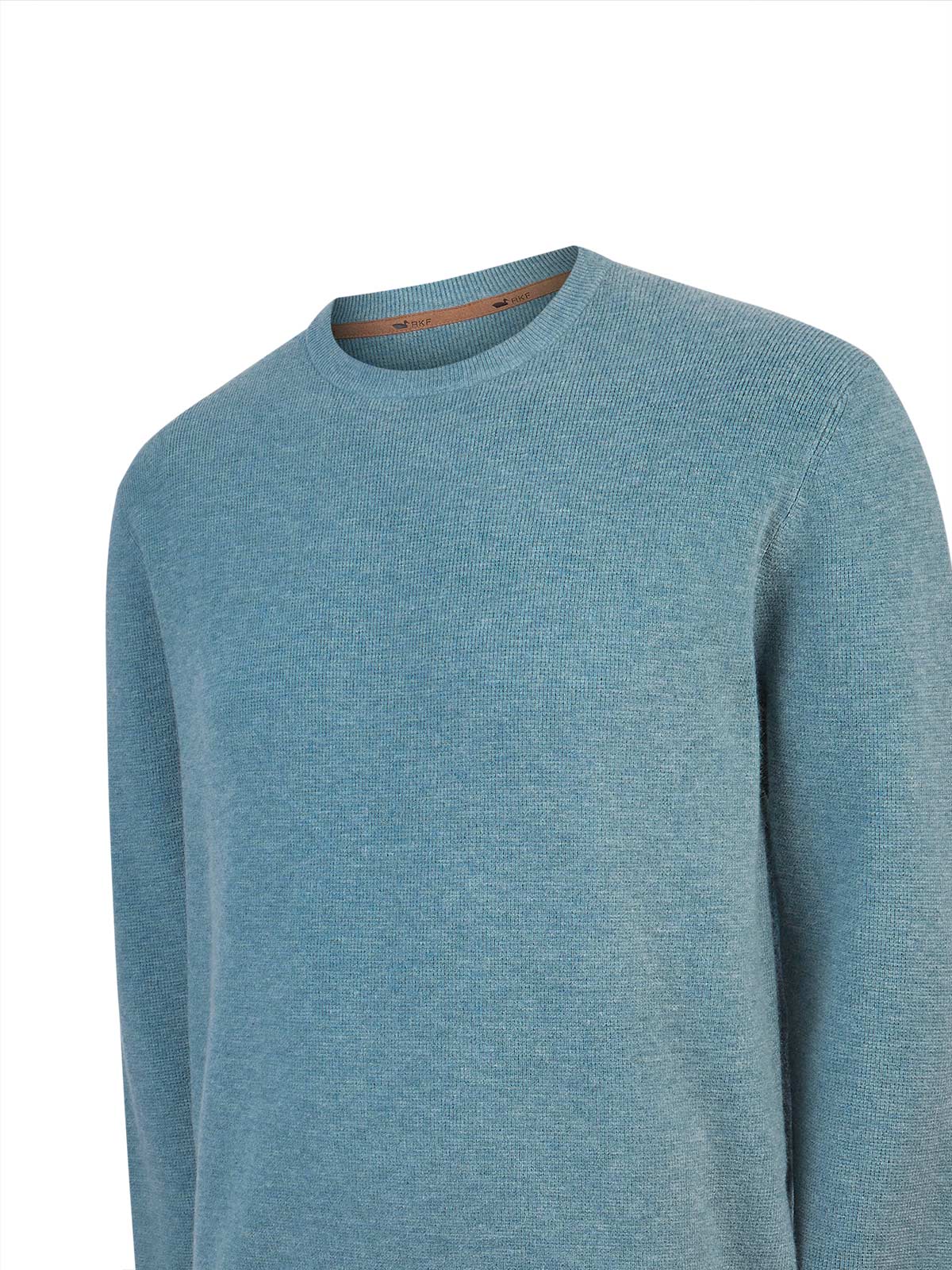 Sweater Fibras Recicladas Hombre Angri Celeste Rockford