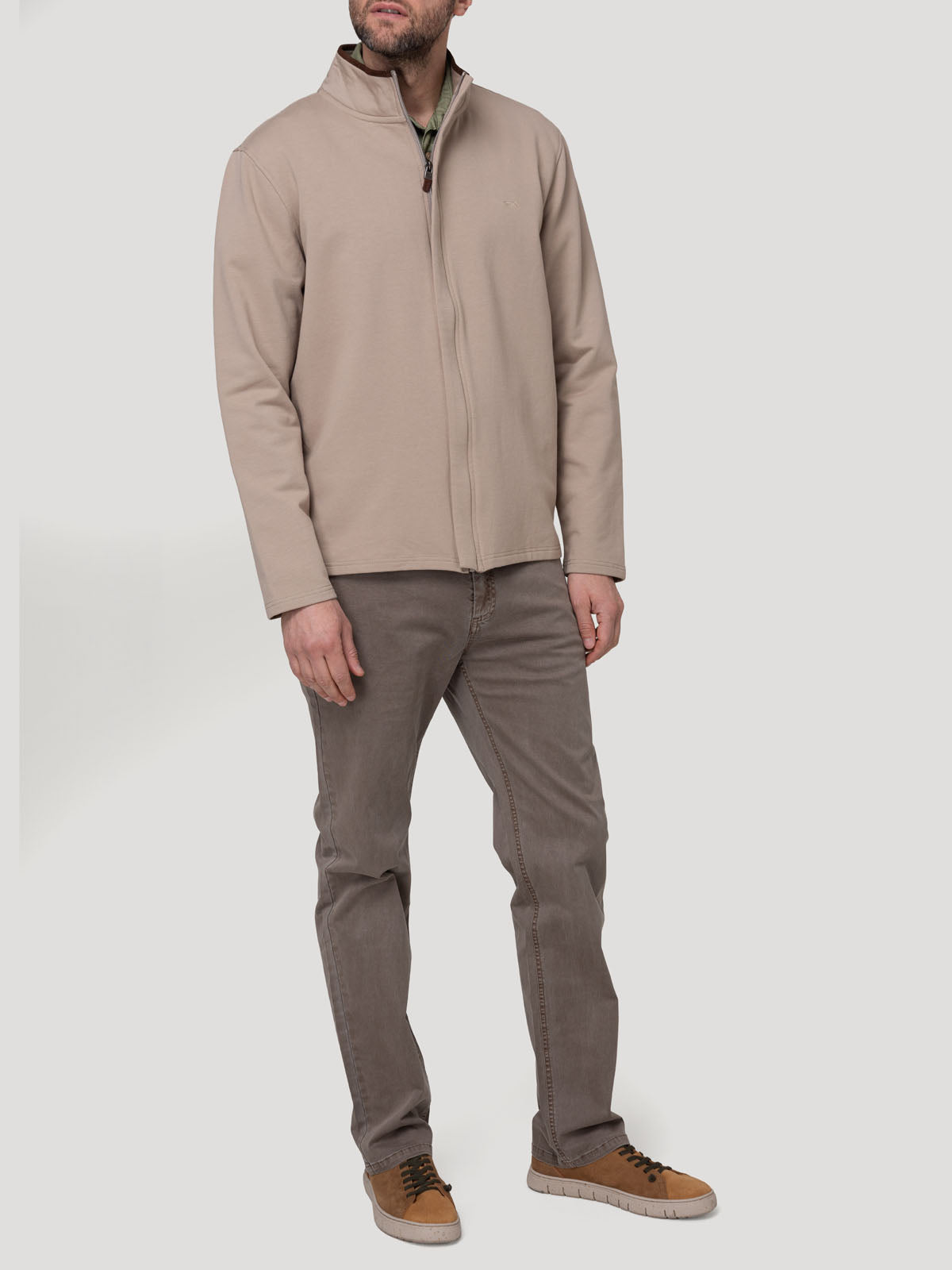 Polerón Algodón Orgánico Hombre Rimini Beige Rockford