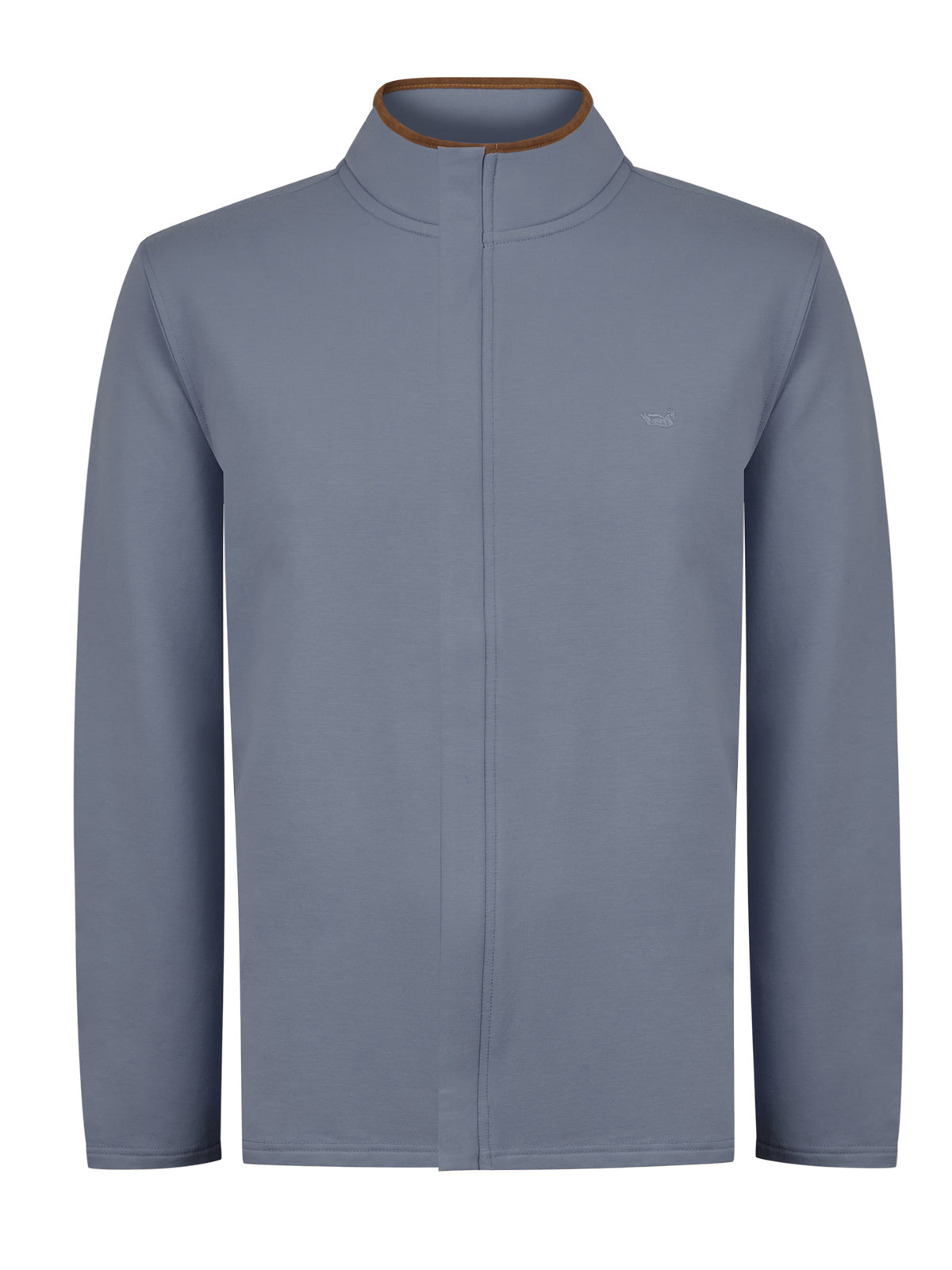 Polerón Algodón Orgánico Hombre Rimini Azul Rockford