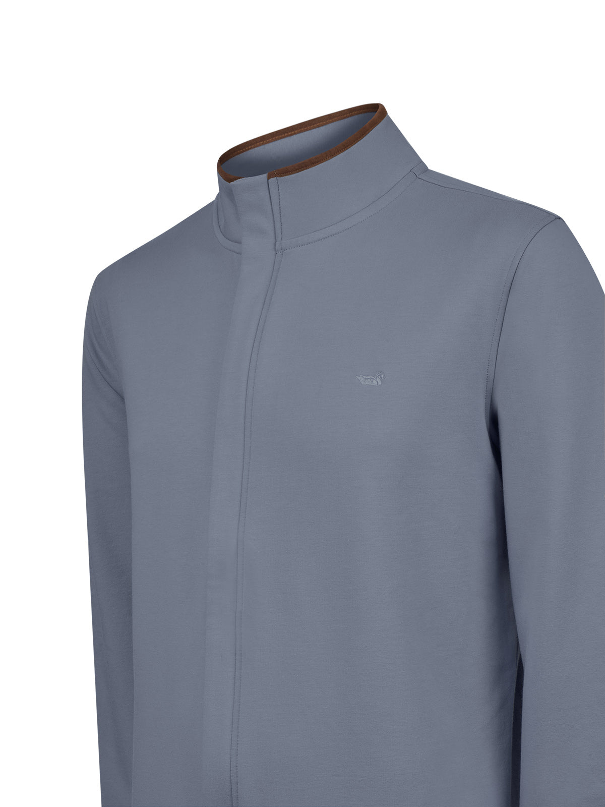 Polerón Algodón Orgánico Hombre Rimini Azul Rockford