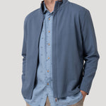 Polerón Algodón Orgánico Hombre Rimini Azul Rockford