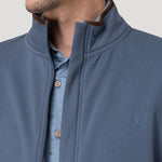 Polerón Algodón Orgánico Hombre Rimini Azul Rockford