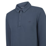 Polerón Algodón Orgánico Hombre Route Azul Rockford