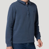 Polerón Algodón Orgánico Hombre Route Azul Rockford