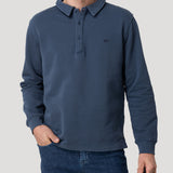 Polerón Algodón Orgánico Hombre Route Azul Rockford
