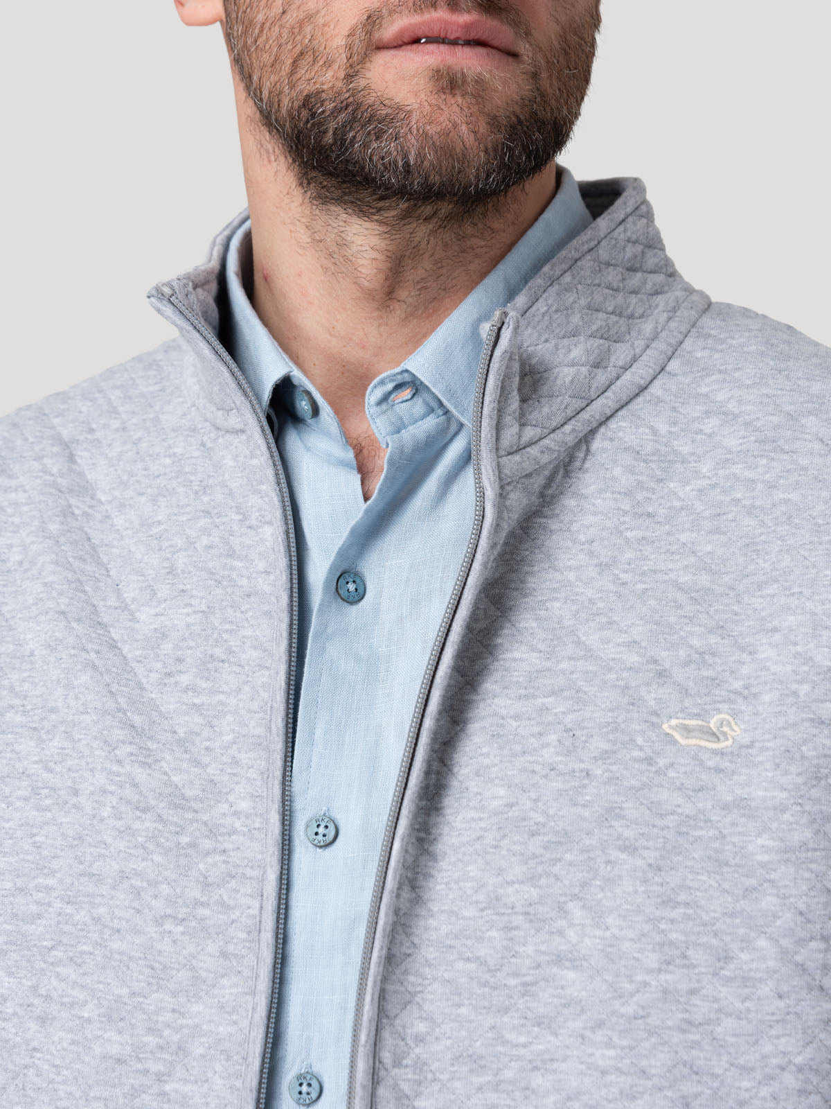 Polar Fibras Recicladas Hombre Rhombo Gris Rockford