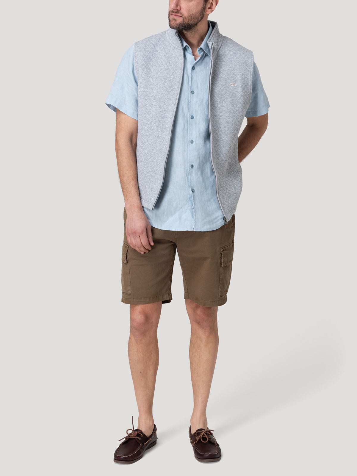 Polar Fibras Recicladas Hombre Rhombo Gris Rockford