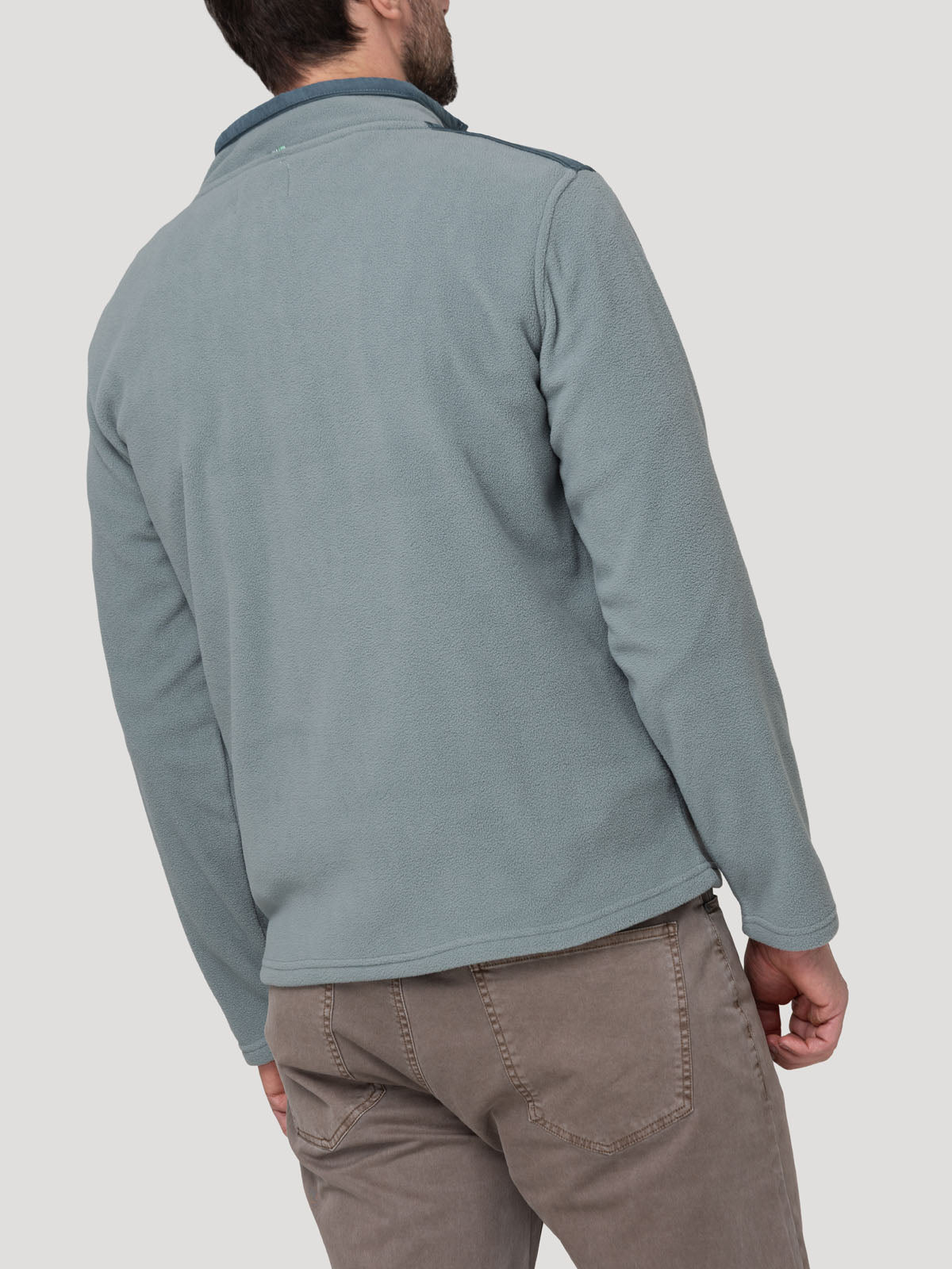 Polar Fibras Recicladas Hombre Roots Gris Rockford