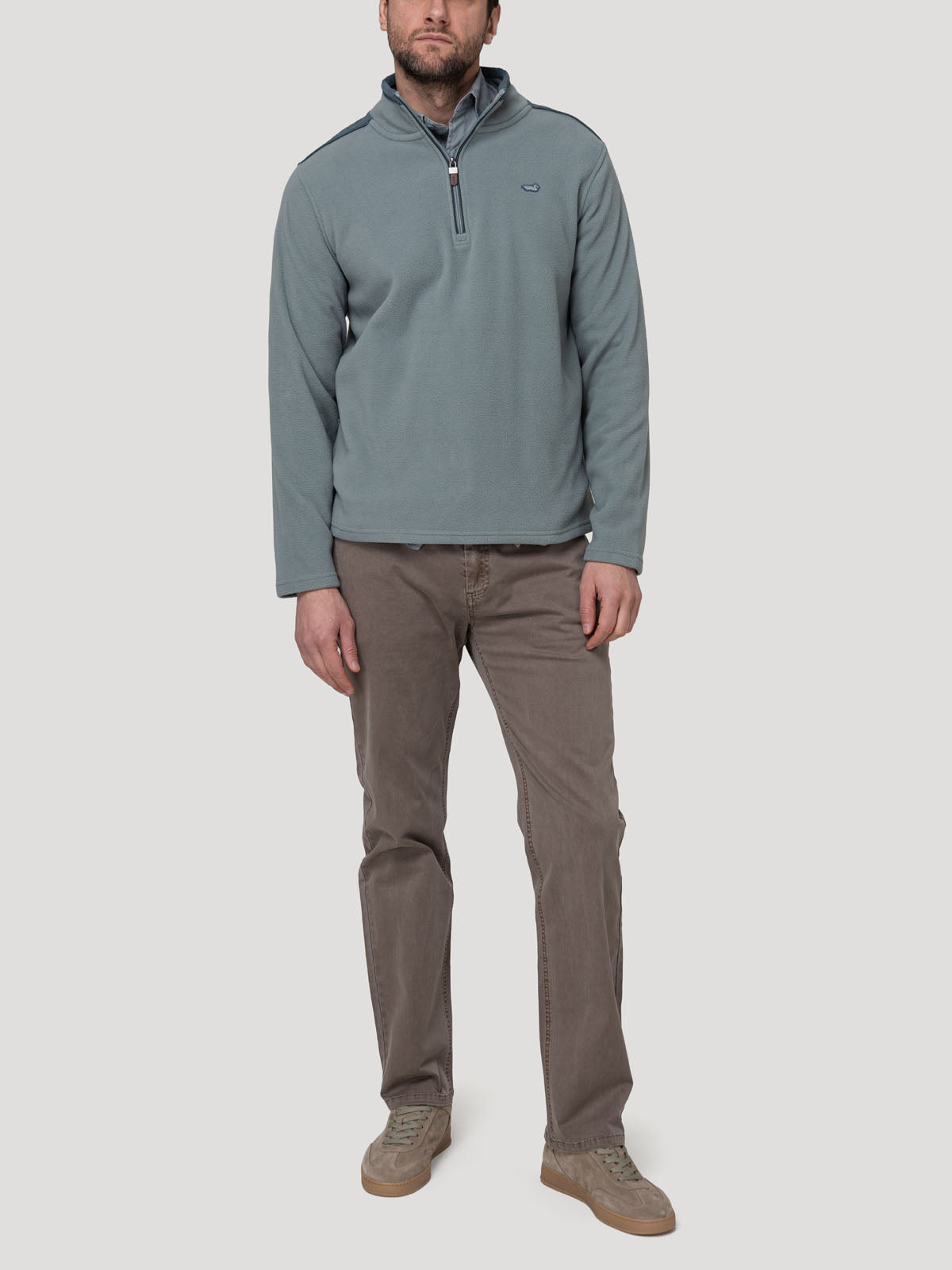 Polar Fibras Recicladas Hombre Roots Gris Rockford