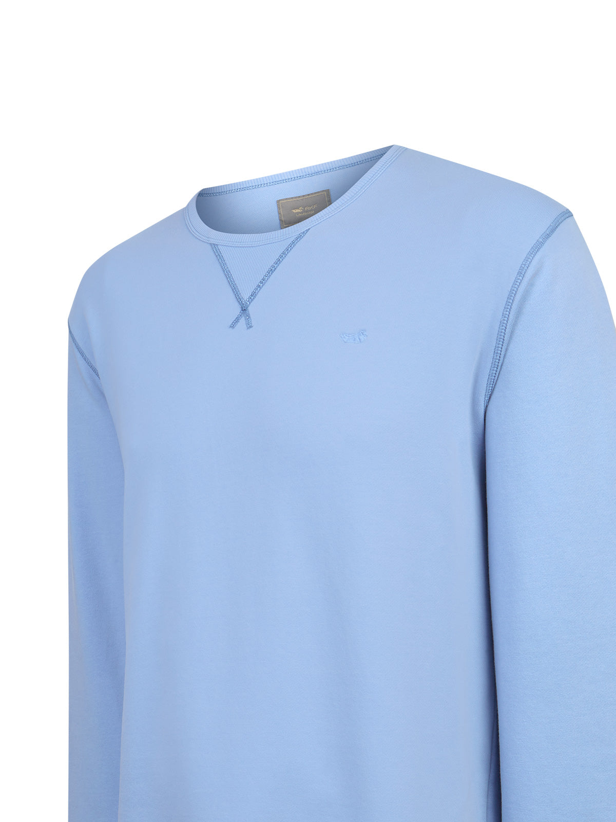Polerón Algodón Orgánico Hombre Frateli Celeste Rockford