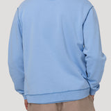 Polerón Algodón Orgánico Hombre Frateli Celeste Rockford