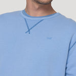 Polerón Algodón Orgánico Hombre Frateli Celeste Rockford