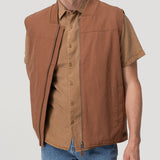 Chaqueta Algodón Orgánico Hombre Savona Café Rockford