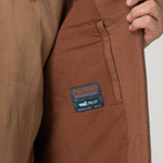Chaqueta Algodón Orgánico Hombre Savona Café Rockford