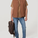 Chaqueta Algodón Orgánico Hombre Savona Café Rockford