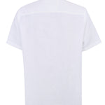 Camisa Lino Orgánico Hombre Linenshort Blanco Rockford