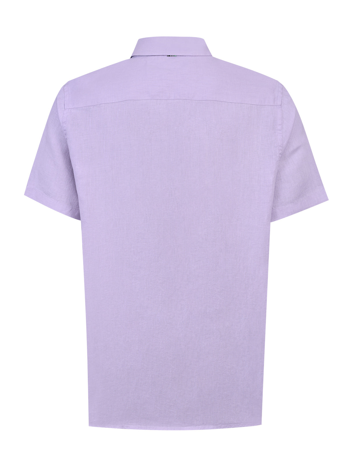 Camisa Lino Orgánico Hombre Linenshort Rosado Rockford