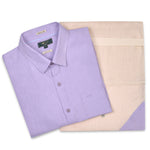 Camisa Lino Orgánico Hombre Linenshort Rosado Rockford