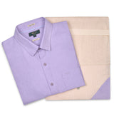 Camisa Lino Orgánico Hombre Linenshort Rosado Rockford