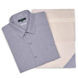 Camisa Lino Orgánico Hombre Linenshort Gris Rockford