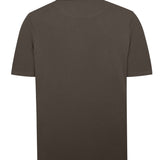 Polera Algodón Orgánico Hombre Vary Café Rockford