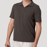 Polera Algodón Orgánico Hombre Vary Café Rockford