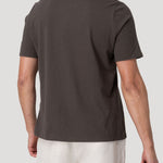 Polera Algodón Orgánico Hombre Vary Café Rockford