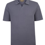 Polera Algodón Orgánico Hombre Vary Azul Rockford