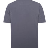 Polera Algodón Orgánico Hombre Vary Azul Rockford
