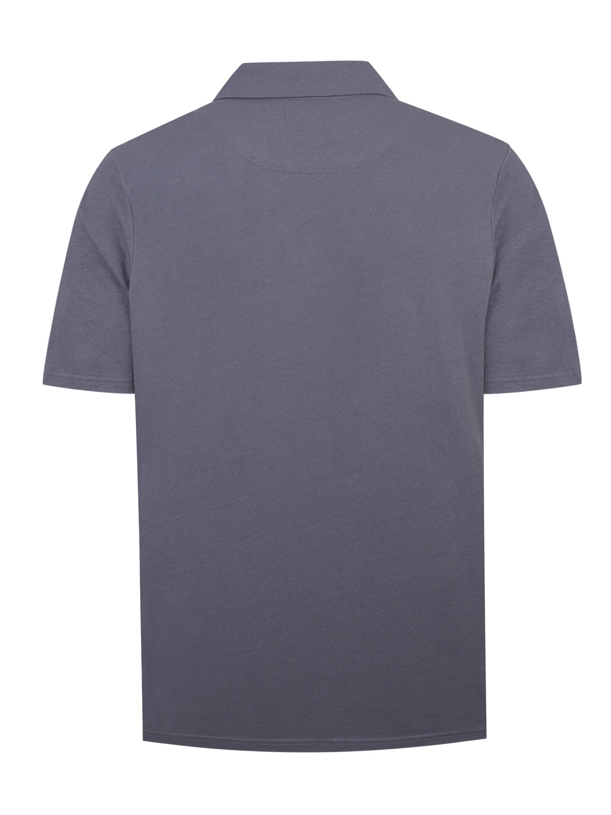 Polera Algodón Orgánico Hombre Vary Azul Rockford