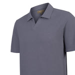 Polera Algodón Orgánico Hombre Vary Azul Rockford