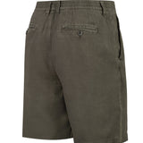 Short Lino Orgánico Hombre Linen Verde Rockford