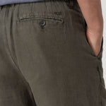 Short Lino Orgánico Hombre Linen Verde Rockford